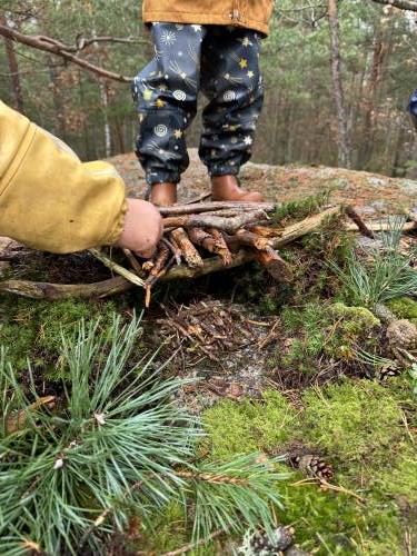 Pinner og kongler, setter fantasien i sving